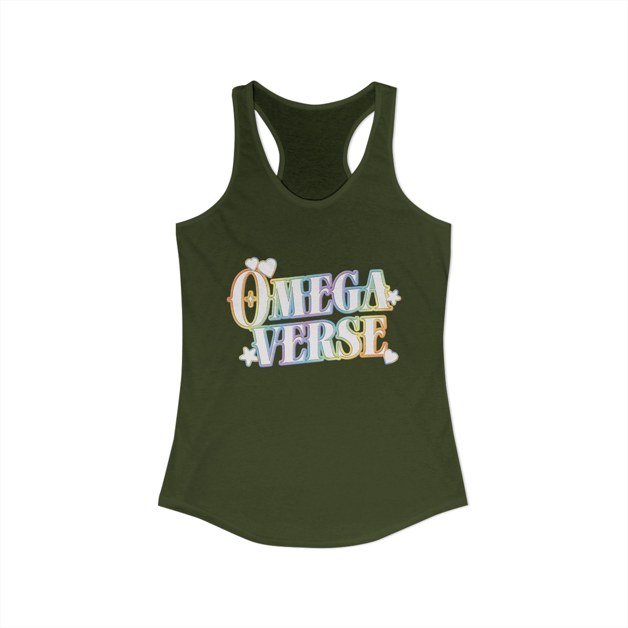 Omegaverse Angel Racerback Tank