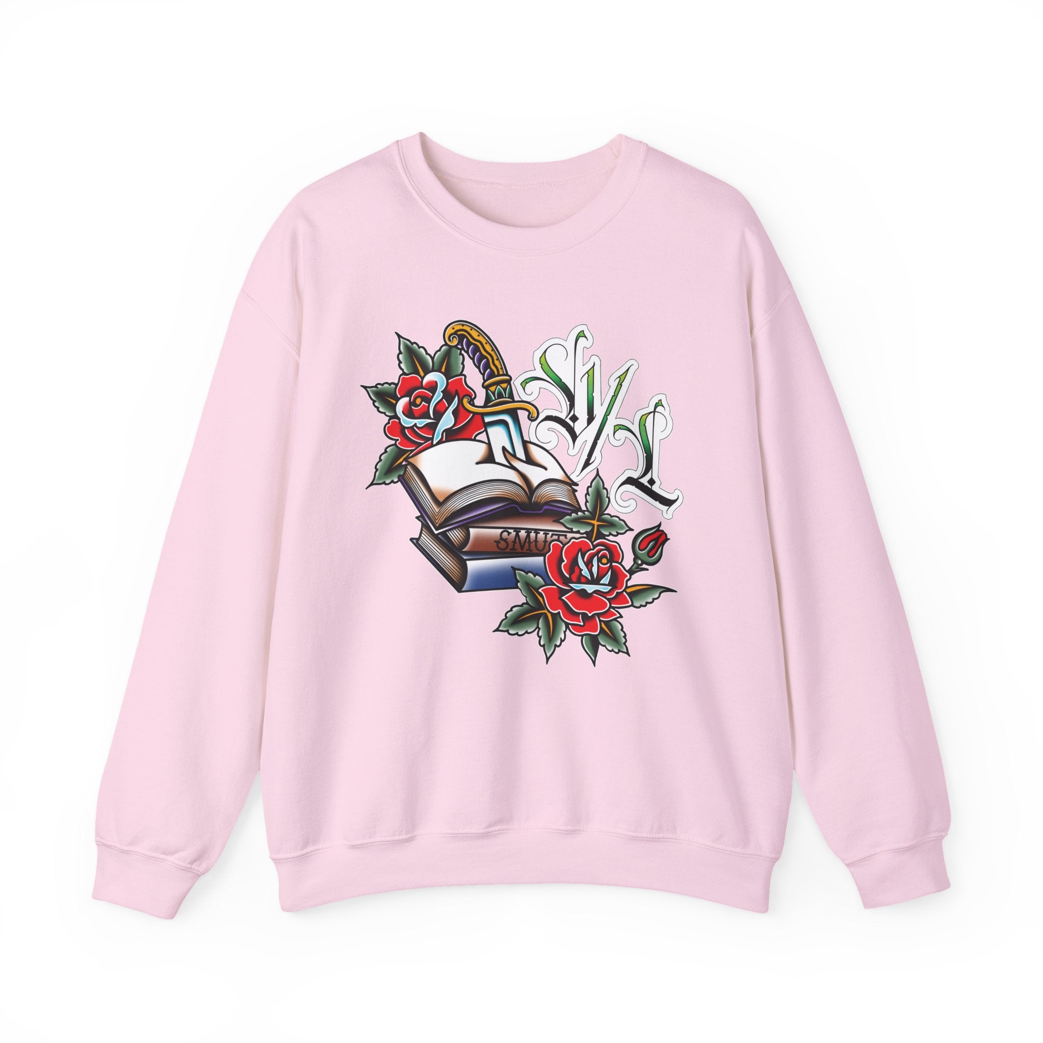 Traditional Smut Books Crewneck Sweatshirt