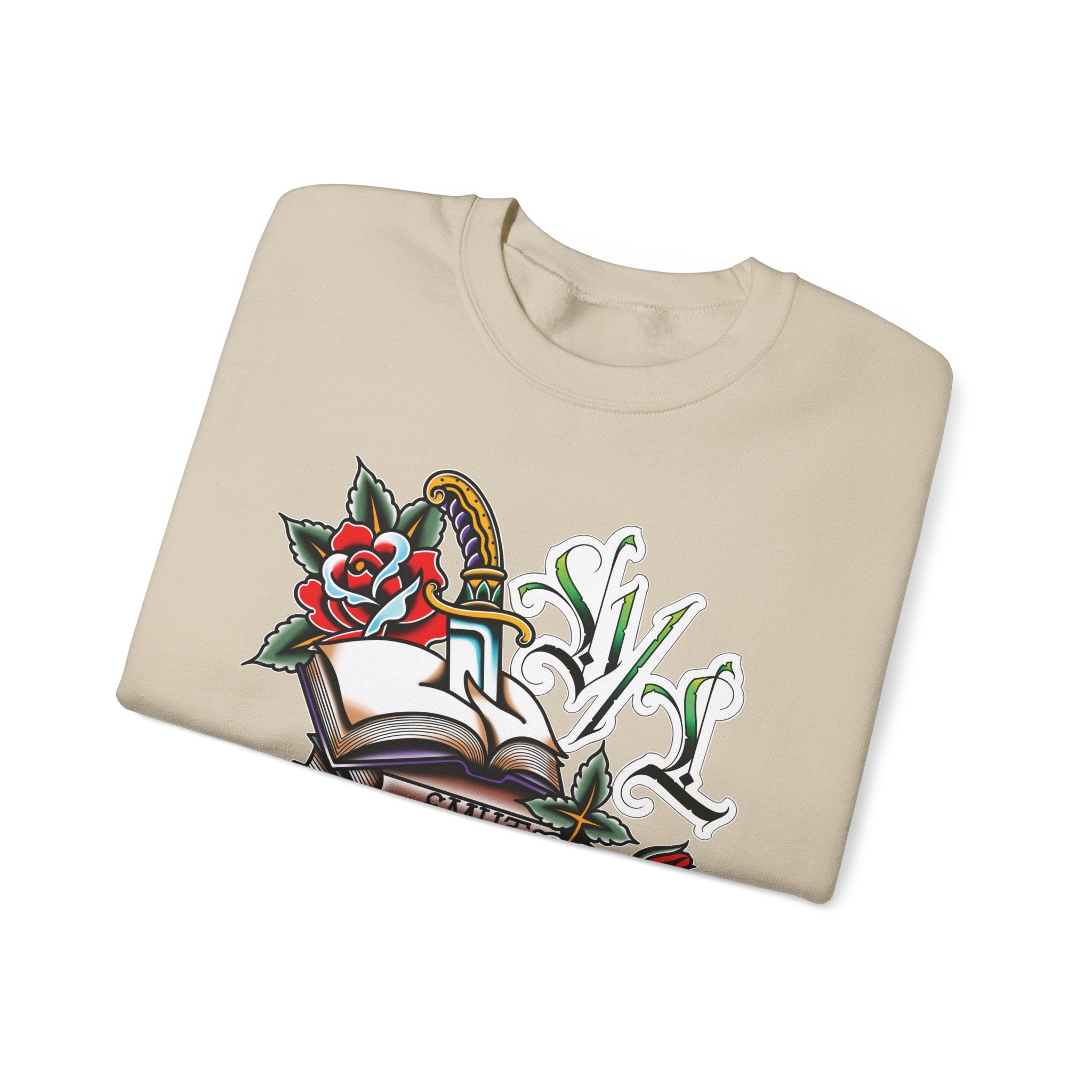 Traditional Smut Books Crewneck Sweatshirt