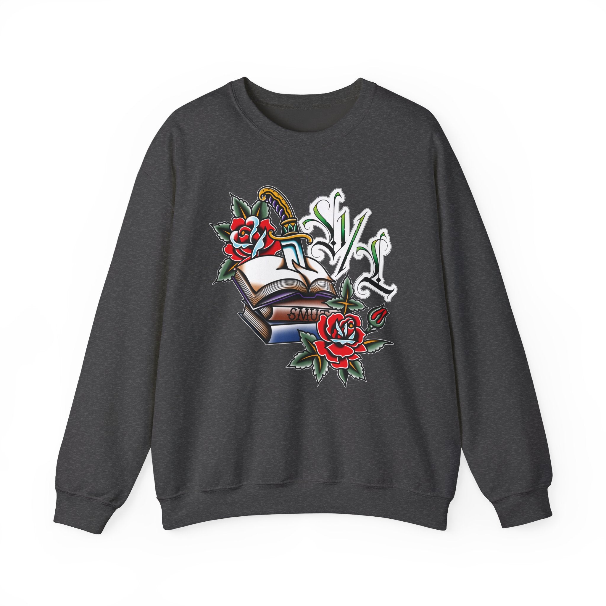 Traditional Smut Books Crewneck Sweatshirt