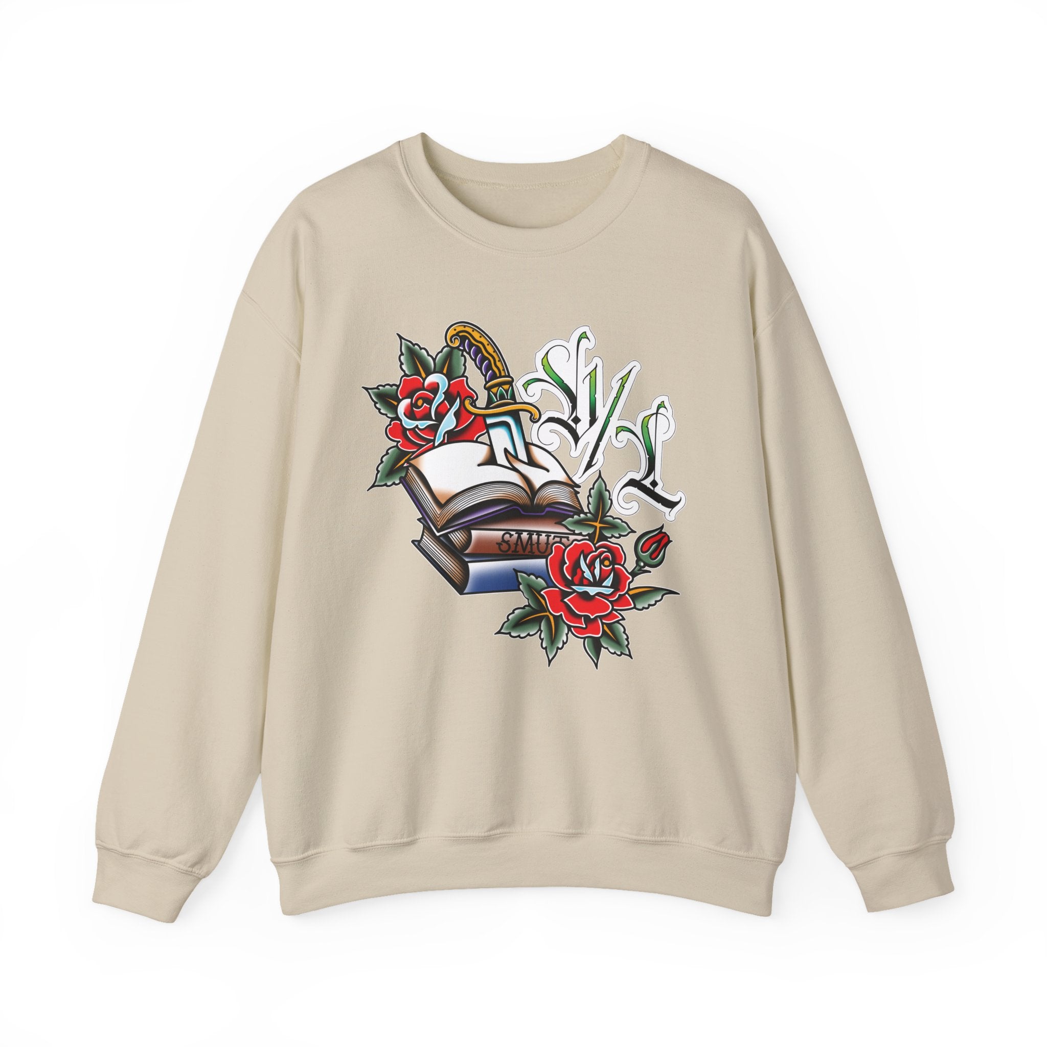 Traditional Smut Books Crewneck Sweatshirt