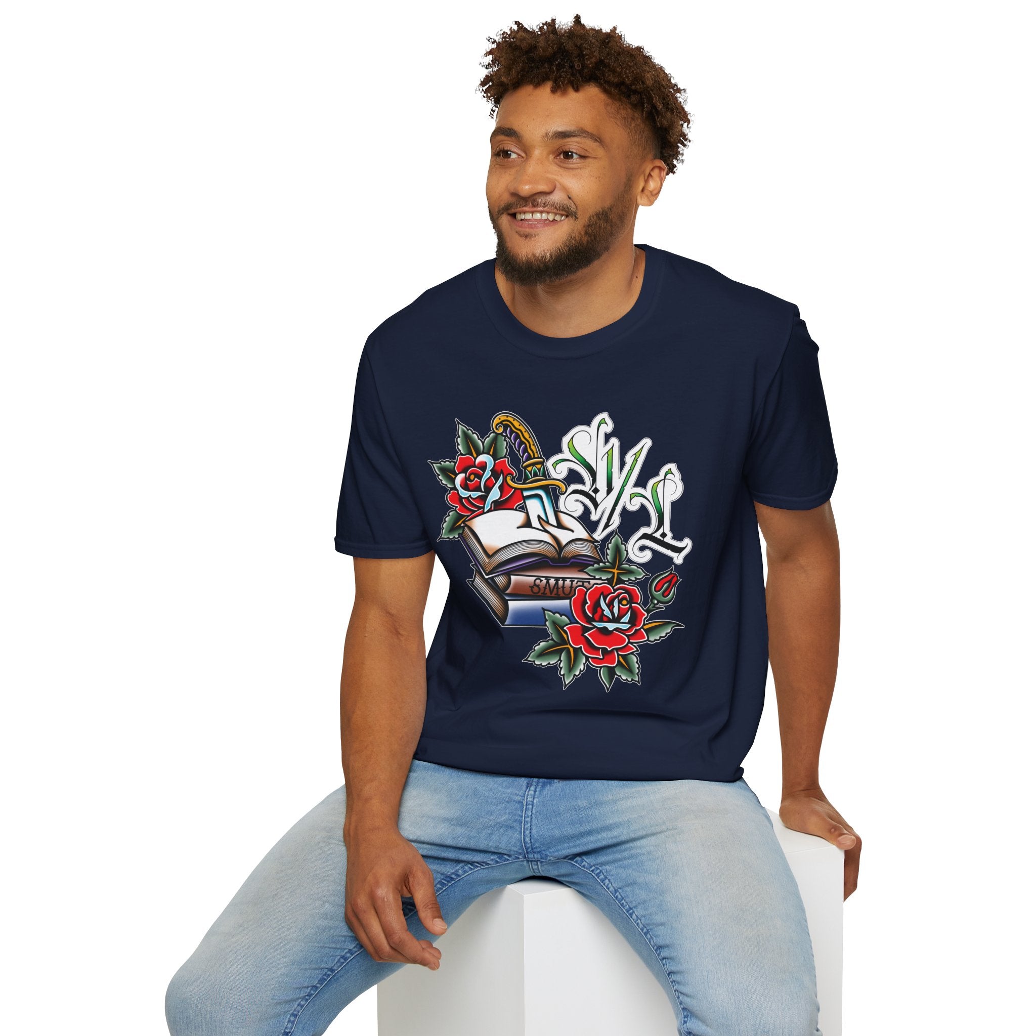 Traditional Smut Books Unisex Softstyle T-Shirt