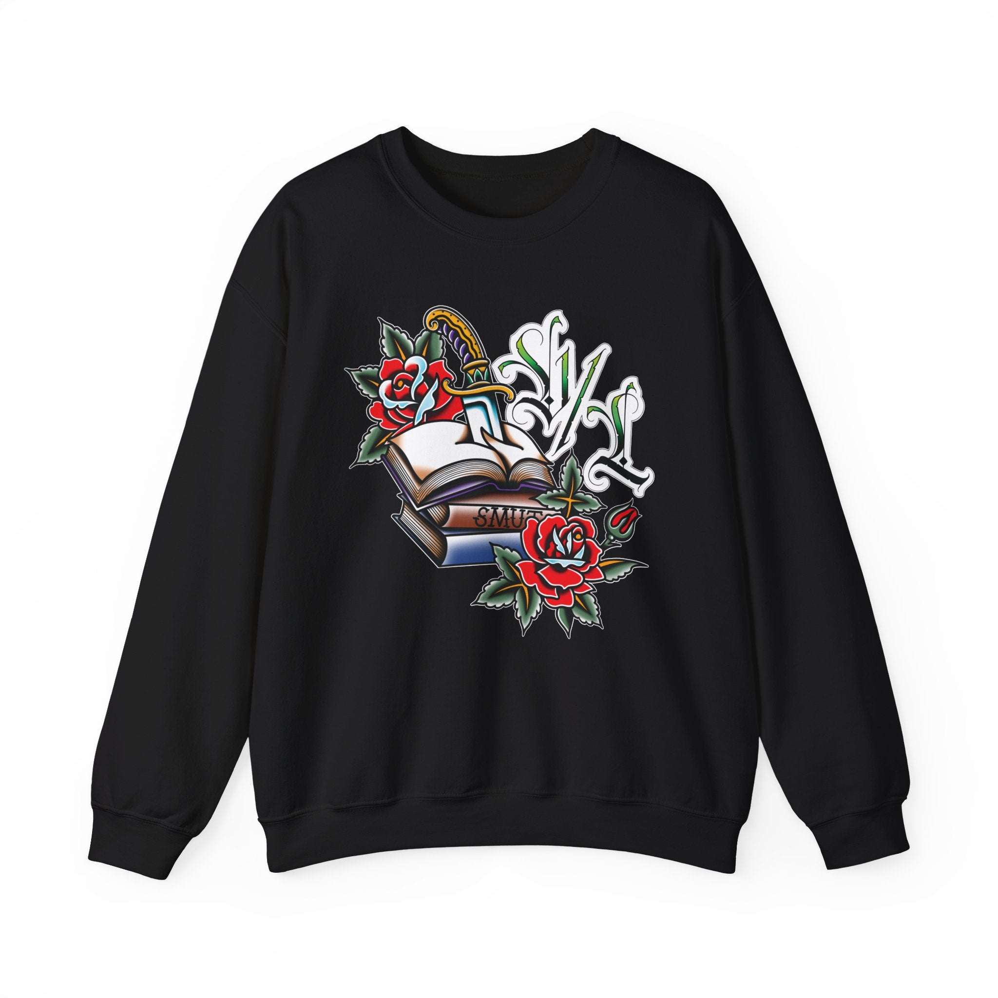 Traditional Smut Books Crewneck Sweatshirt