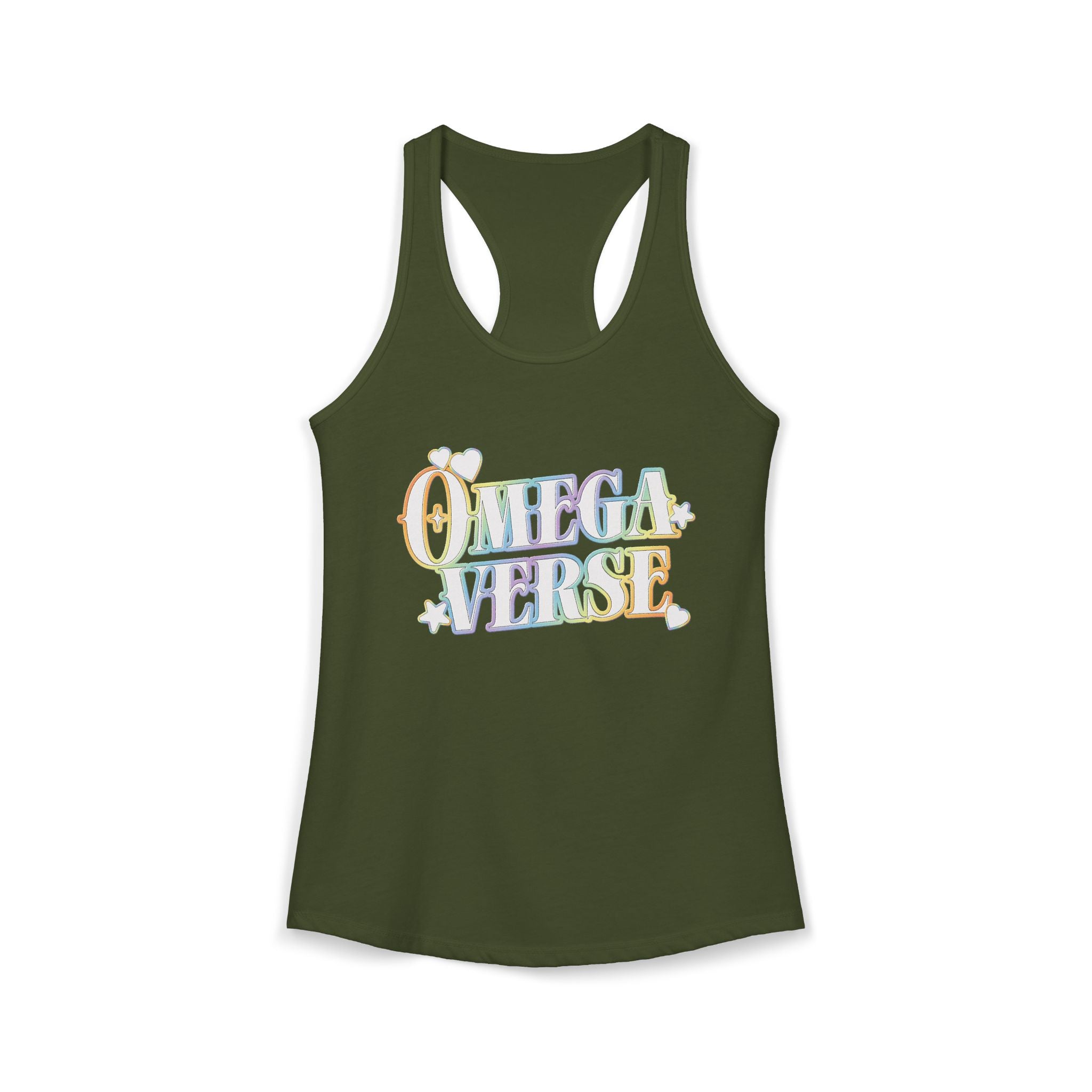 Omegaverse Angel Racerback Tank