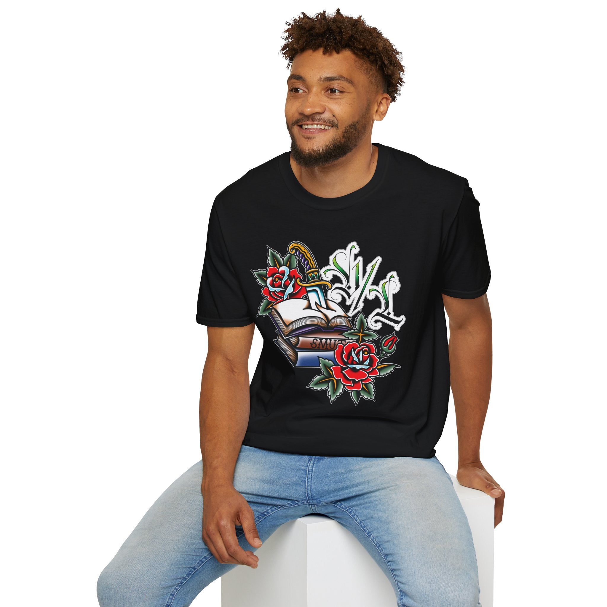 Traditional Smut Books Unisex Softstyle T-Shirt