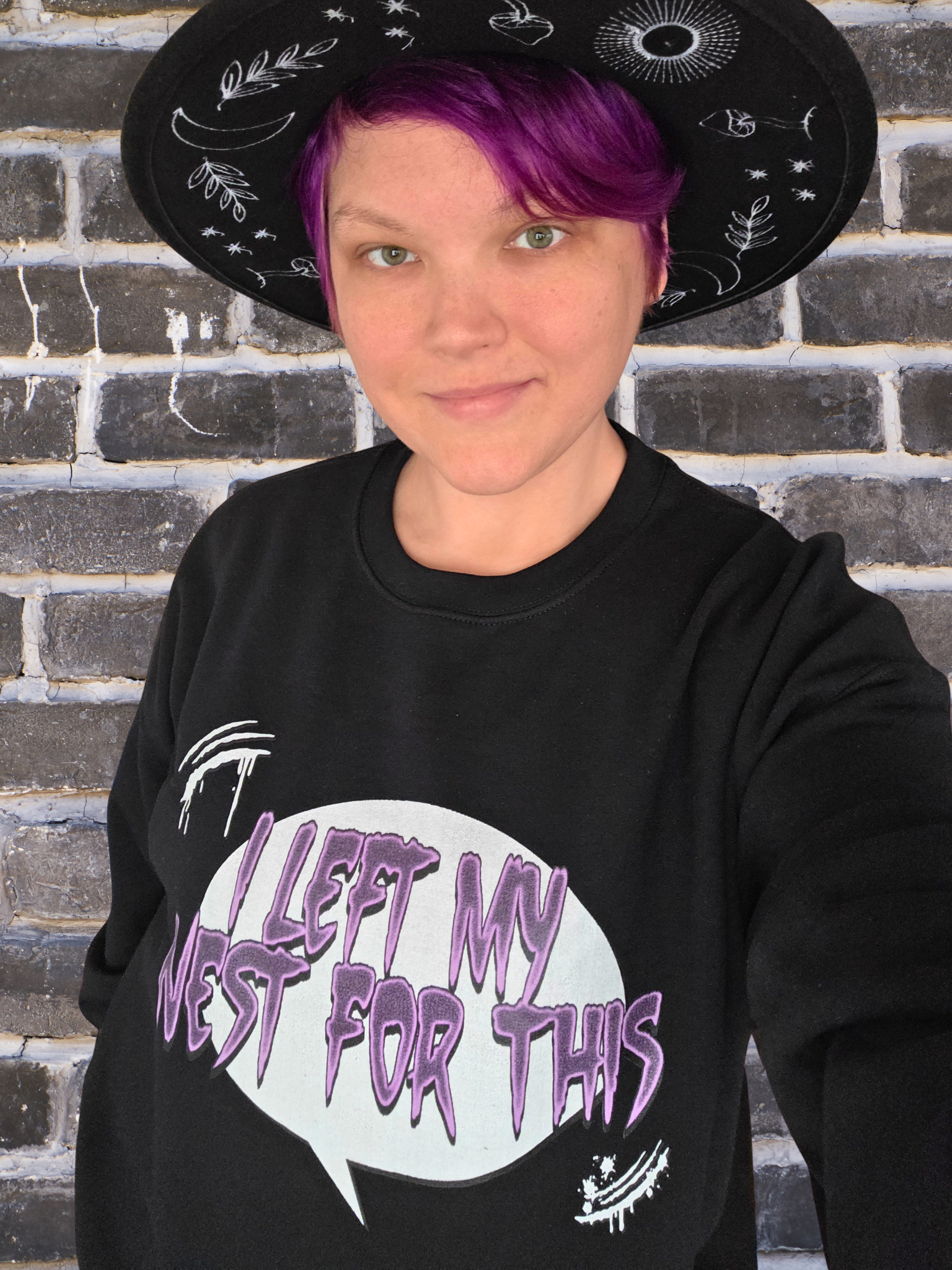 I Left My Nest For This Crewneck Sweatshirt